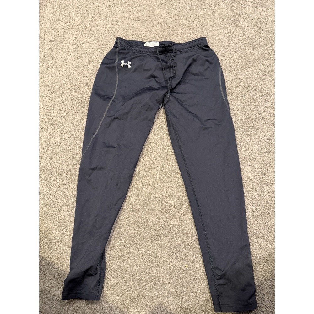 Under Armour ColdGear Black Athletic‎ Sweatpants Mens Size XL